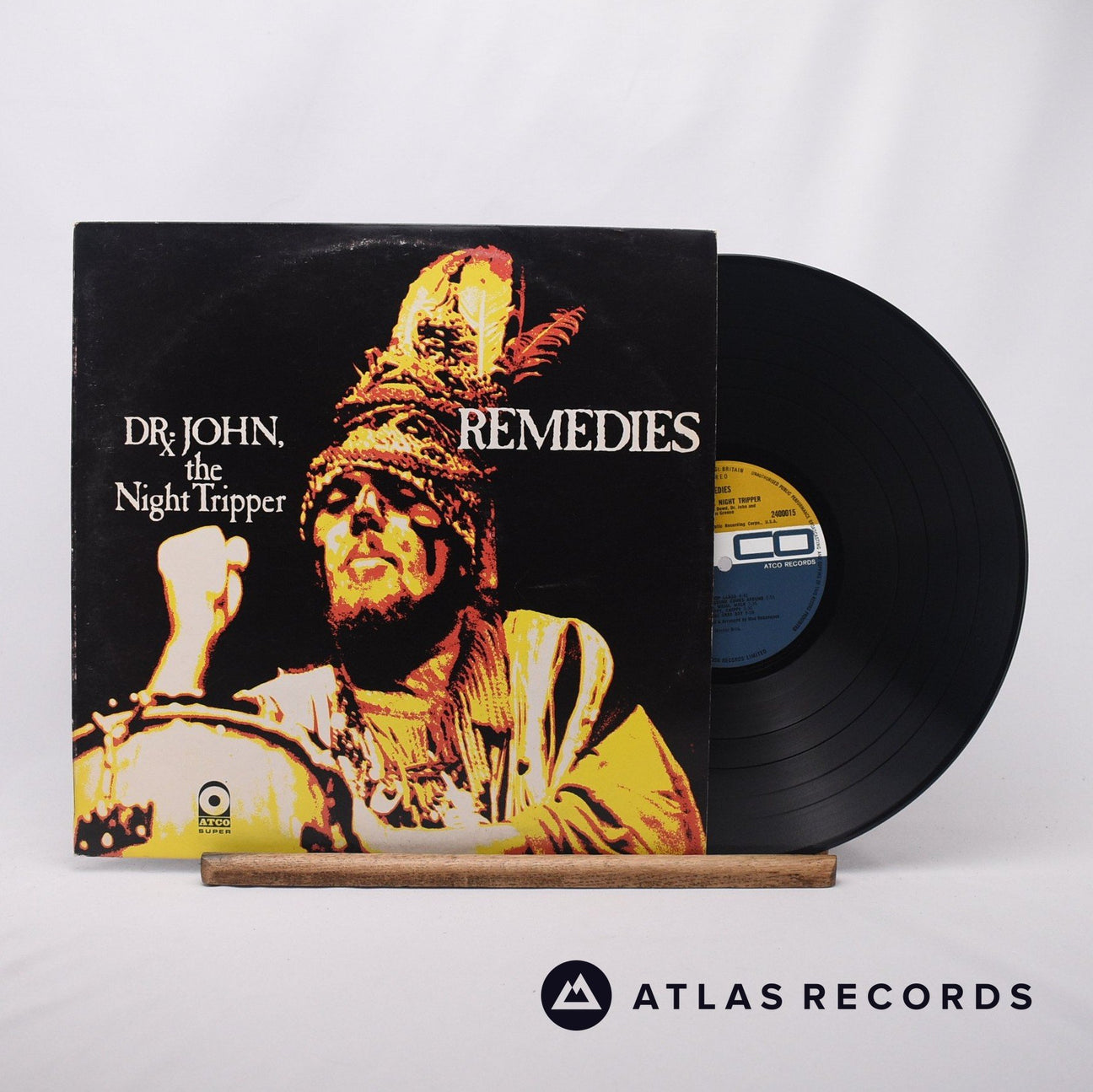 Dr. John Remedies LP Vinyl Record - Front Cover & Record