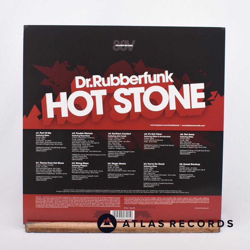 Dr. Rubberfunk - Hot Stone - LP Vinyl Record - NM/EX
