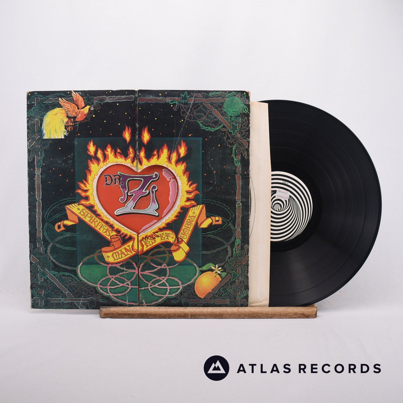 Dr. Z Three Parts To My Soul LP Vinyl Record - Front Cover & Record