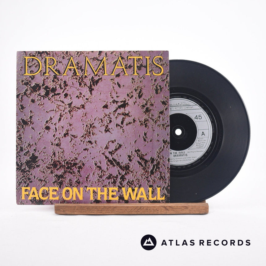 Dramatis Face On The Wall 7" Vinyl Record - Front Cover & Record