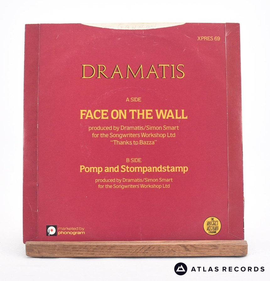 Dramatis - Face On The Wall - 7" Vinyl Record - EX/EX