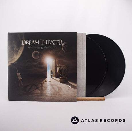 Dream Theater Black Clouds & Silver Linings 2 x LP Vinyl Record - Front Cover & Record