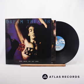 Dream Theater When Dream And Day Unite LP Vinyl Record - Front Cover & Record