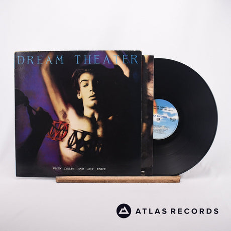 Dream Theater When Dream And Day Unite LP Vinyl Record - Front Cover & Record