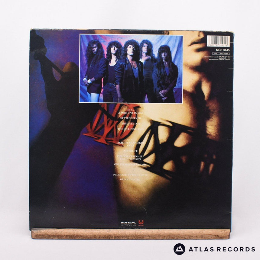 Dream Theater - When Dream And Day Unite - A-1 B-1 LP Vinyl Record - VG+/EX