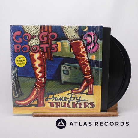 Drive-By Truckers Go-Go Boots 2 x LP Vinyl Record - Front Cover & Record