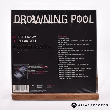 Drowning Pool - Tear Away - Pink 7" Vinyl Record - NM/NM
