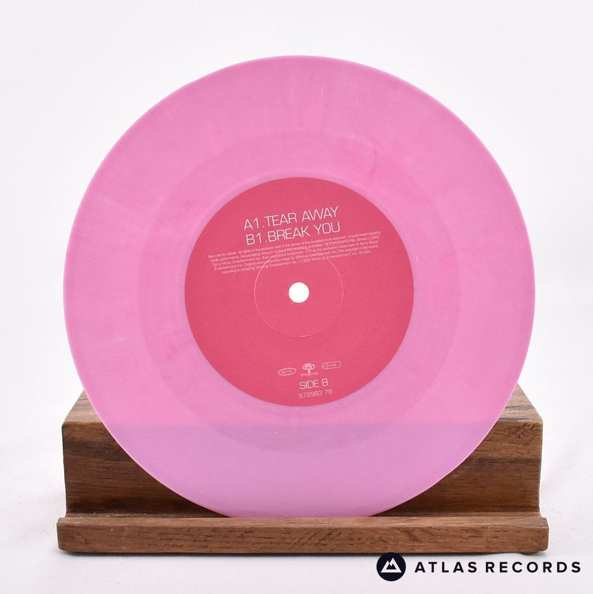 Drowning Pool - Tear Away - Pink 7" Vinyl Record - NM/NM