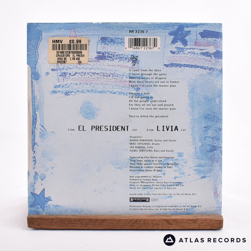 Drugstore - El President - 7" Vinyl Record - EX/VG+