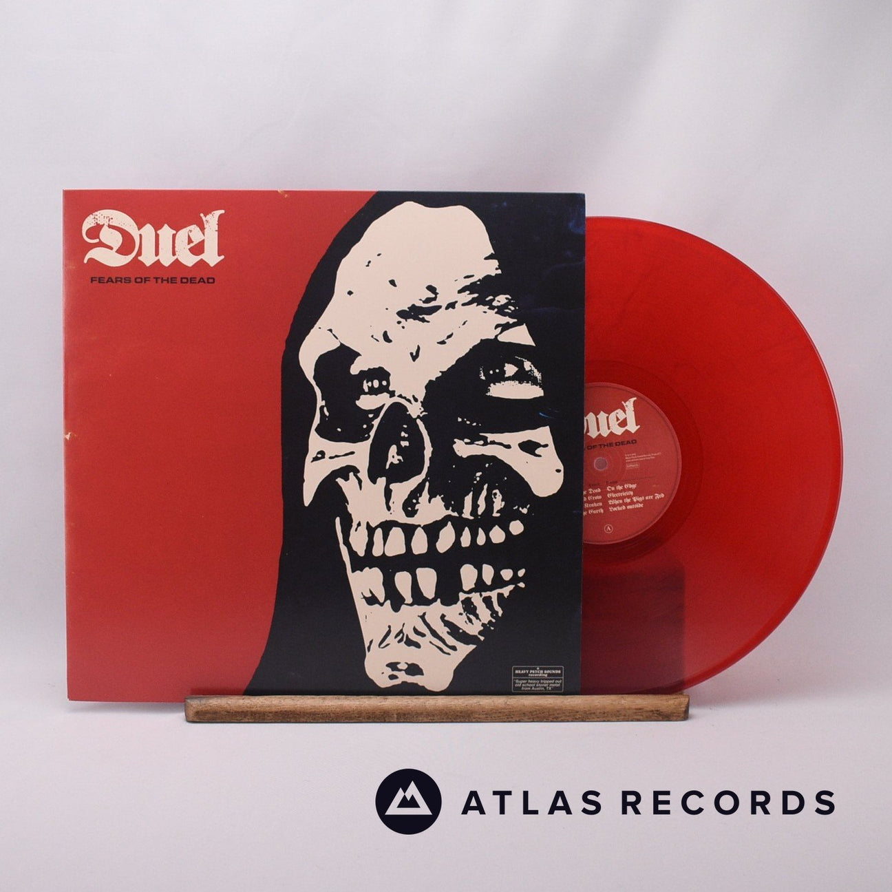 Duel Fears Of The Dead LP Vinyl Record - Front Cover & Record