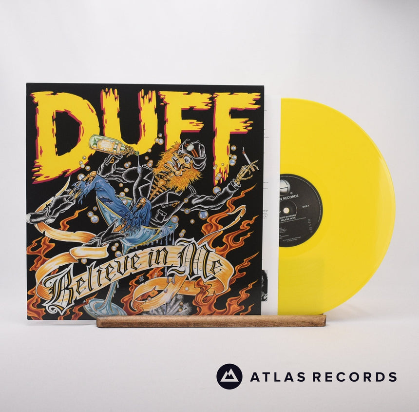 Duff McKagan Believe In Me LP Vinyl Record - Front Cover & Record