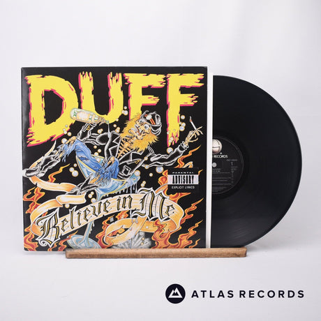 Duff McKagan Believe In Me LP Vinyl Record - Front Cover & Record