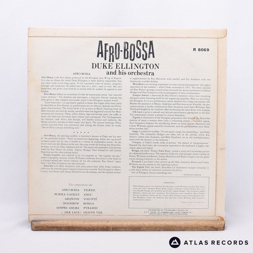 Duke Ellington And His Orchestra - Afro-Bossa - A-1 B-3 LP Vinyl Record - VG+/EX