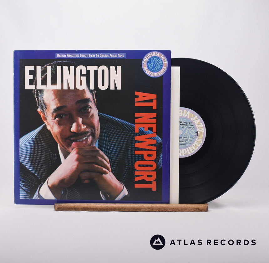 Duke Ellington And His Orchestra Ellington At Newport LP Vinyl Record - Front Cover & Record