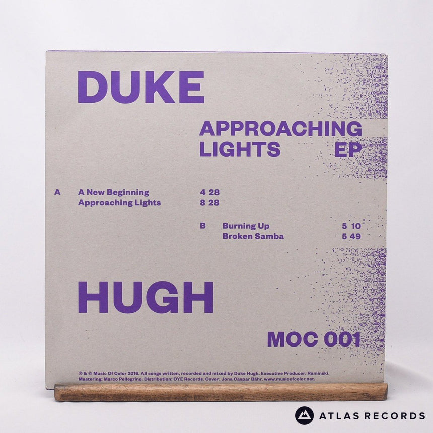 Duke Hugh - Approaching Lights EP - Limited Edition 12" Vinyl Record - EX/VG+