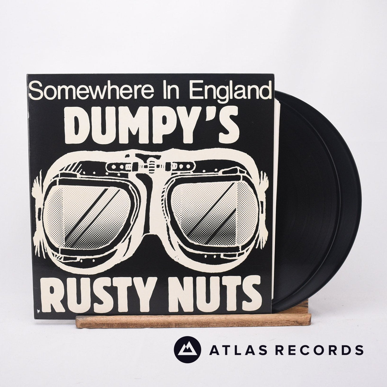 Dumpy's Rusty Nuts Somewhere In England 2 x LP Vinyl Record - Front Cover & Record
