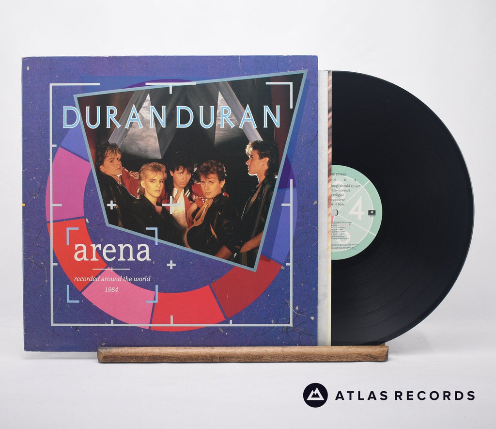 Duran Duran Arena LP Vinyl Record - Front Cover & Record