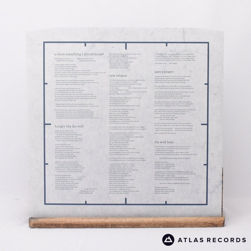 Duran Duran - Arena - Gatefold A-1 B-1 LP Vinyl Record - EX/EX