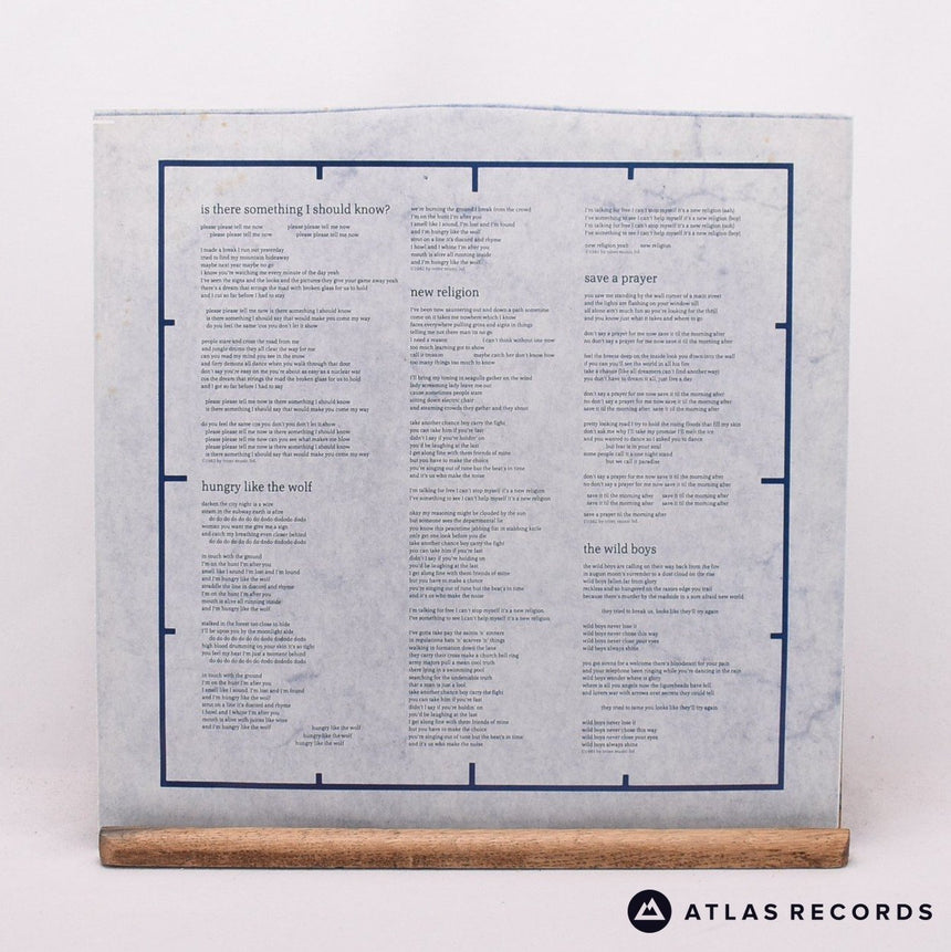 Duran Duran - Arena | Recorded Around The World 1984 - LP Vinyl Record - EX/EX