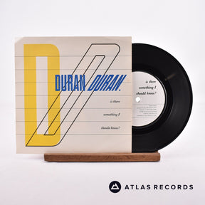 Duran Duran Is There Something I Should Know? 7" Vinyl Record - Front Cover & Record
