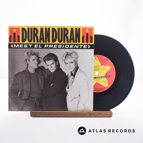 Duran Duran Meet El Presidente 7" Vinyl Record - Front Cover & Record