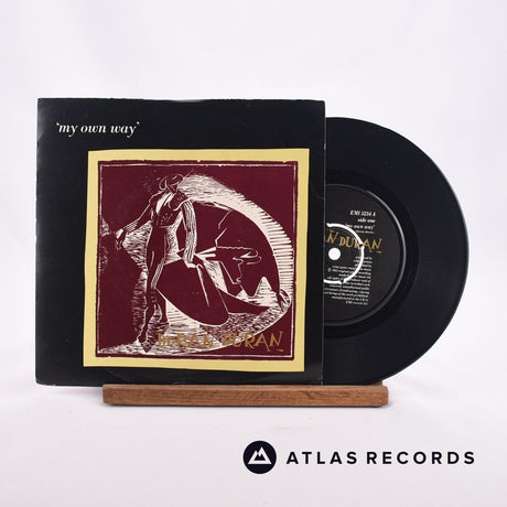 Duran Duran My Own Way 7" Vinyl Record - Front Cover & Record