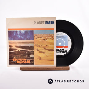 Duran Duran Planet Earth 7" Vinyl Record - Front Cover & Record