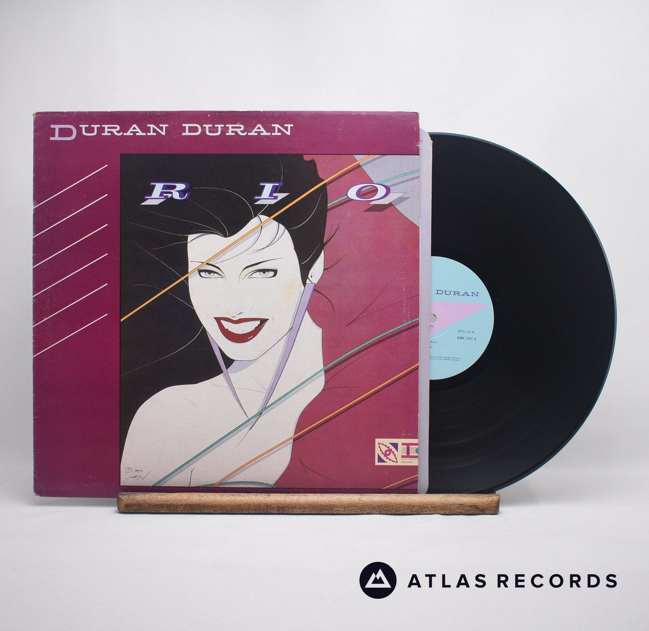 Duran Duran Rio LP Vinyl Record - Front Cover & Record