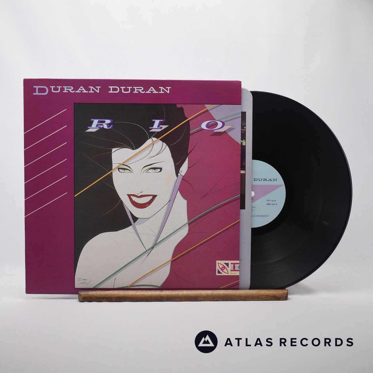 Duran Duran Rio LP Vinyl Record - Front Cover & Record