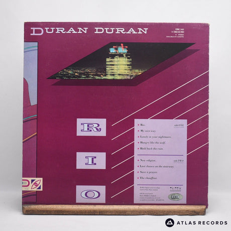Duran Duran - Rio - First Press A-2 B-1 LP Vinyl Record - VG+/VG+