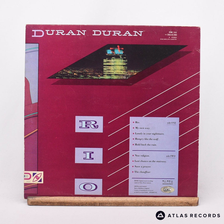 Duran Duran - Rio - A-3 B-2 LP Vinyl Record - VG+/VG+
