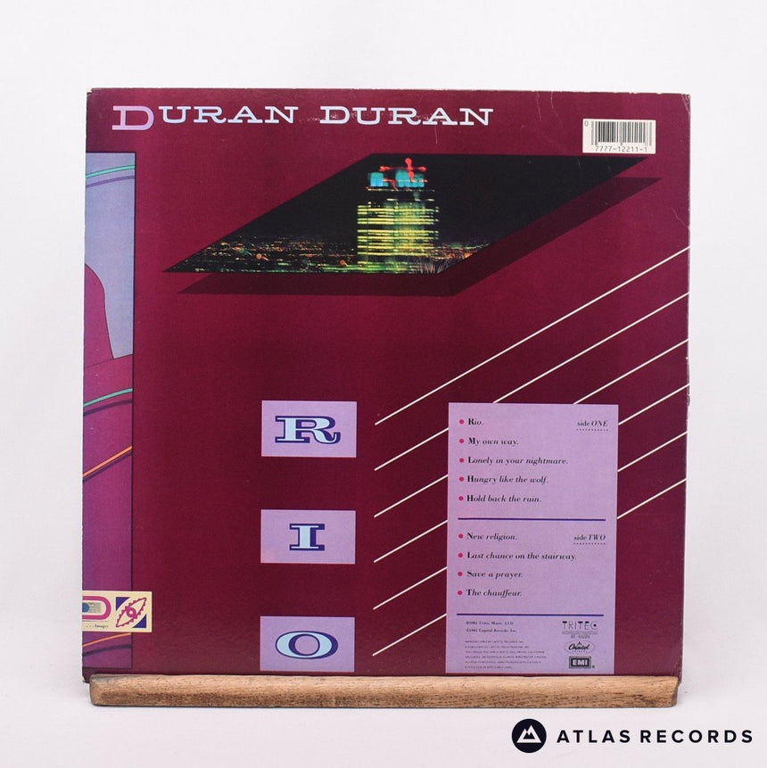 Duran Duran - Rio - Us 1A 2A LP Vinyl Record - VG/VG+