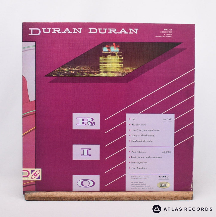 Duran Duran - Rio - A-3 B-2 LP Vinyl Record - EX/VG+