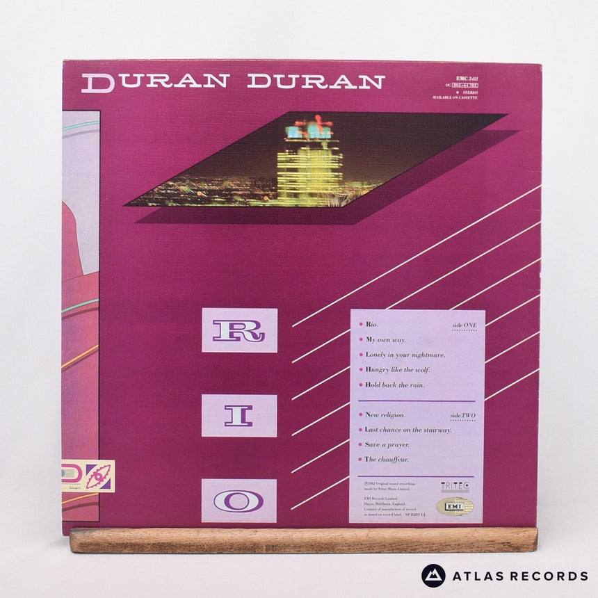 Duran Duran - Rio - A-3 B-1 LP Vinyl Record - EX/EX