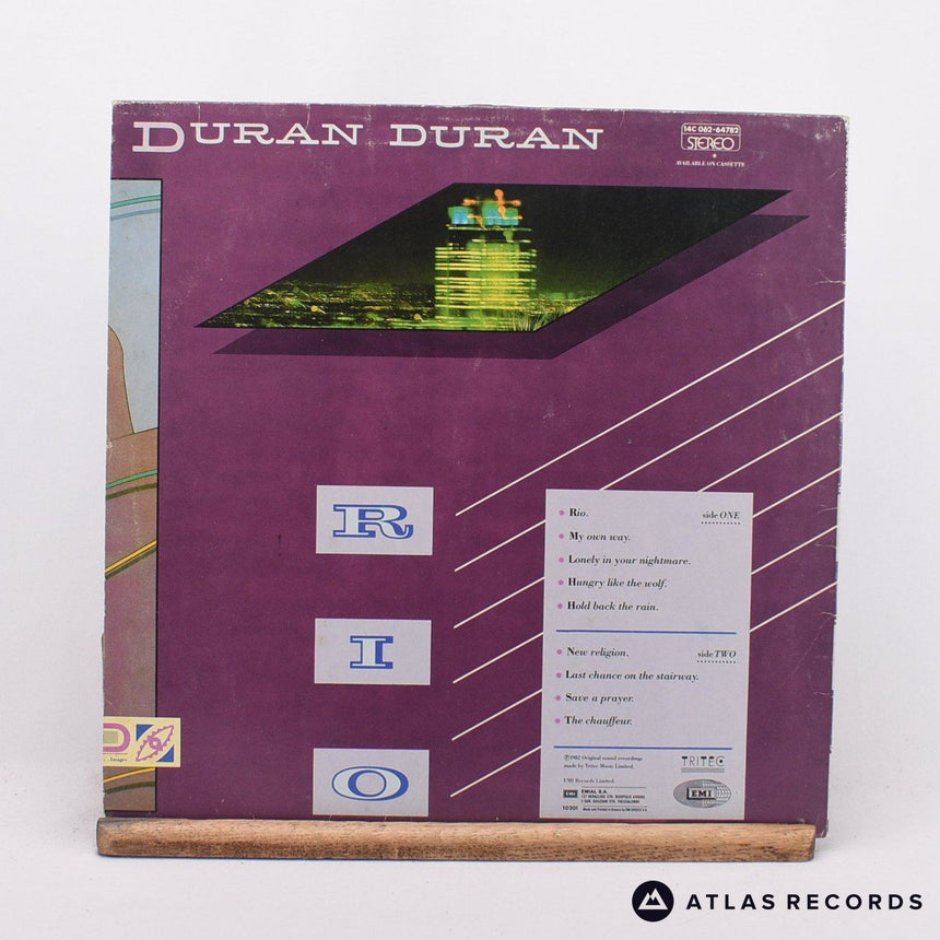 Duran Duran - Rio - Greece LP Vinyl Record - VG+/EX