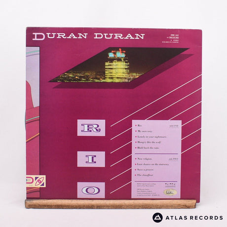 Duran Duran - Rio - First Uk Press A-2 B-1 LP Vinyl Record - EX/VG+