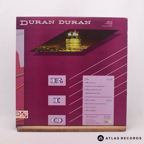 Duran Duran - Rio - First Uk Press Nickz Textured Sleeve LP Vinyl Record - EX/EX