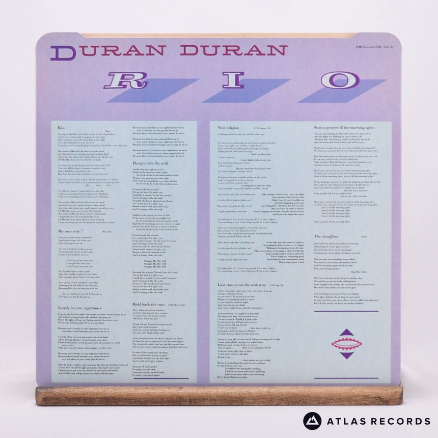 Duran Duran - Rio - A-2 B-1 LP Vinyl Record - VG+/VG+