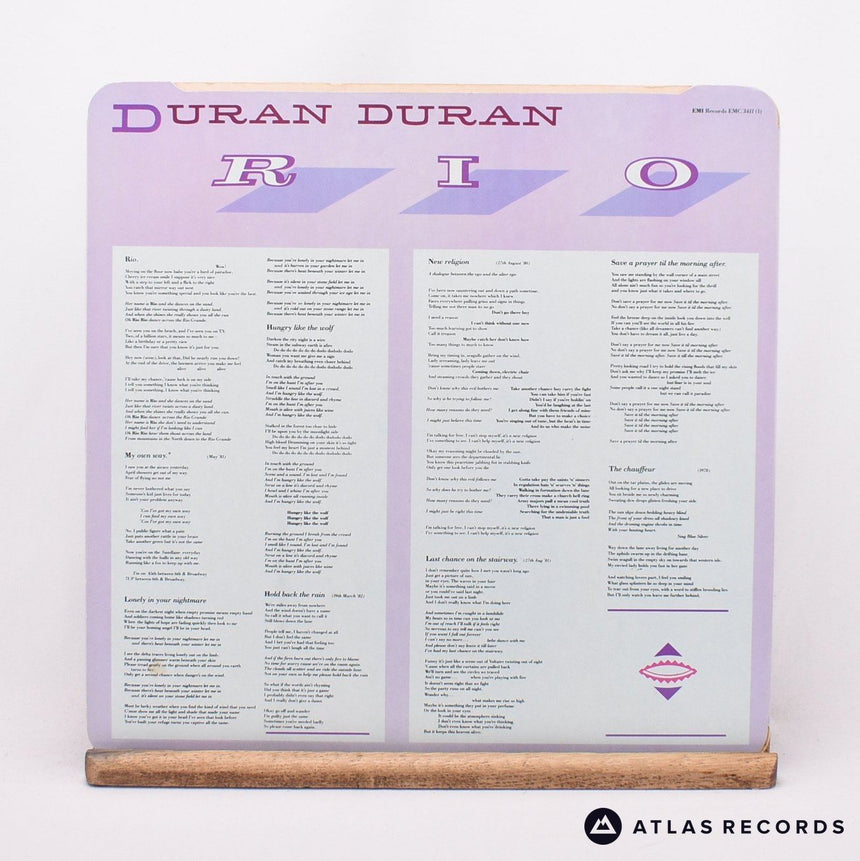 Duran Duran - Rio - A-3 B-2 LP Vinyl Record - VG+/VG+