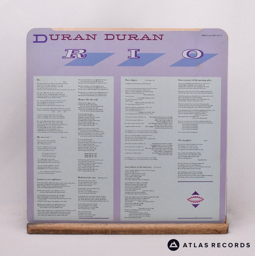 Duran Duran - Rio - A-1 B-1 LP Vinyl Record - VG+/VG+