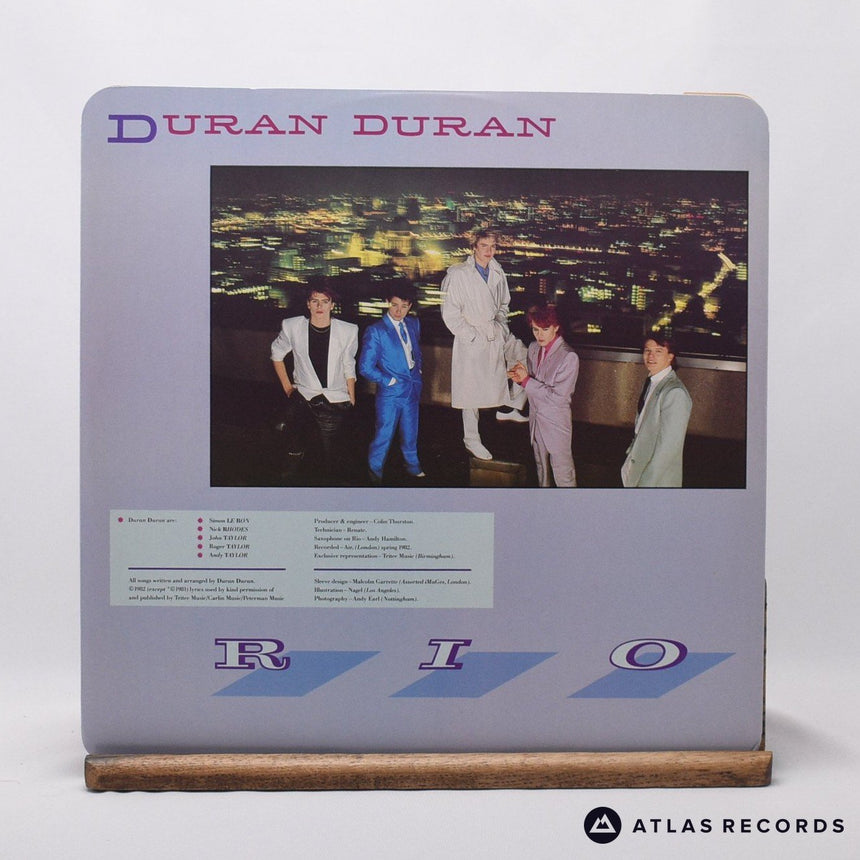 Duran Duran - Rio - Textured Sleeve First Press A-3 B-2 LP Vinyl Record - EX/EX