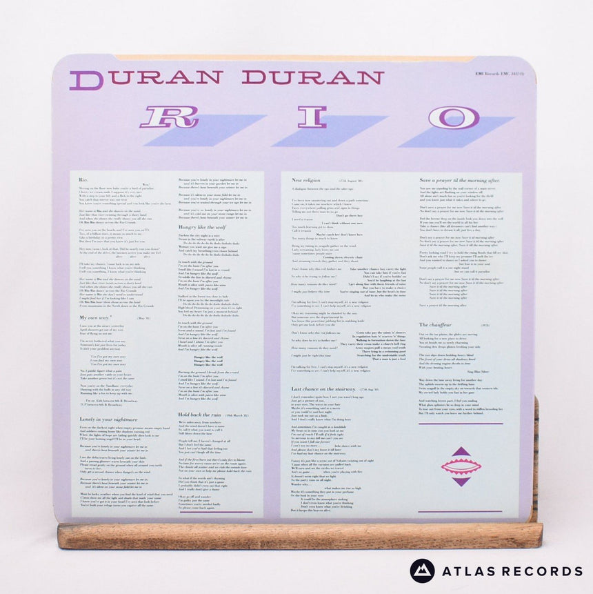 Duran Duran - Rio - A-3 B-1 LP Vinyl Record - EX/EX