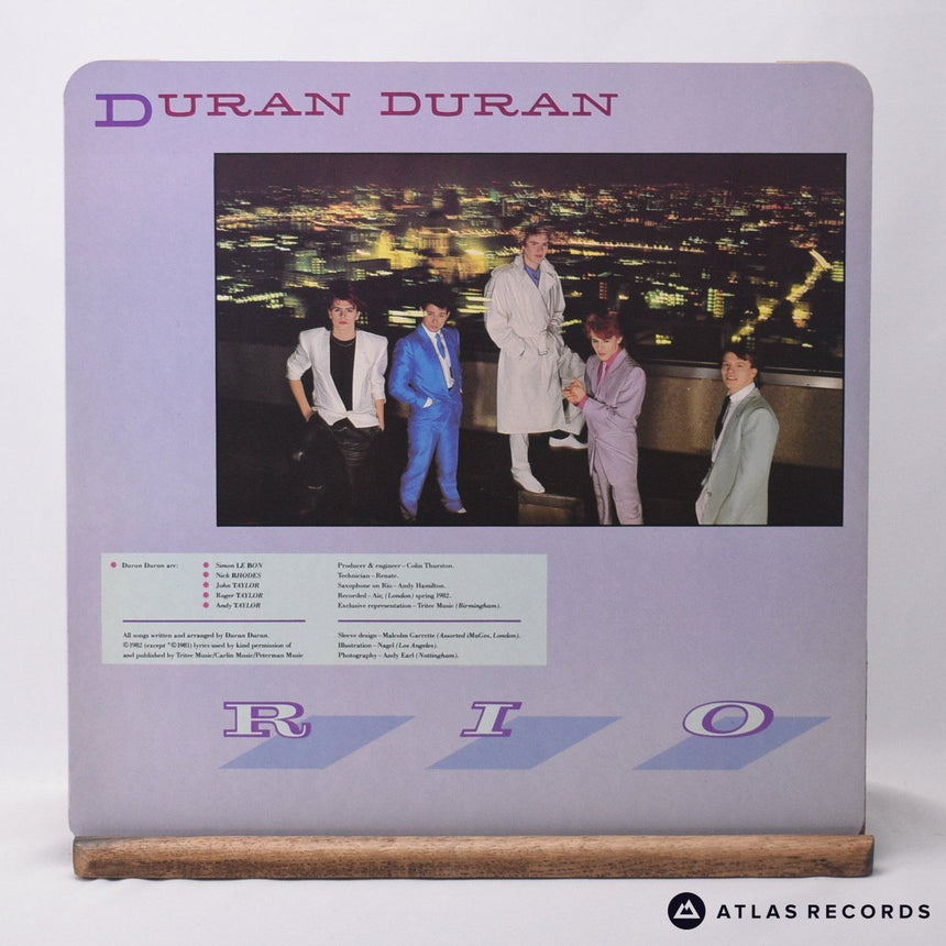 Duran Duran - Rio - Textured Sleeve LP Vinyl Record - VG+/VG+