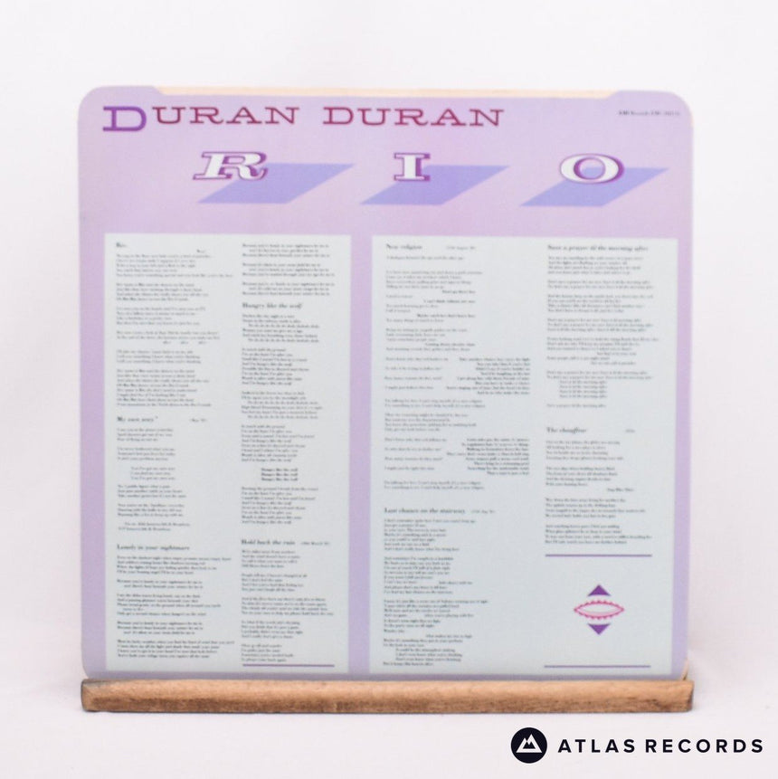 Duran Duran - Rio - First Uk Press A-2 B-1 LP Vinyl Record - EX/VG+