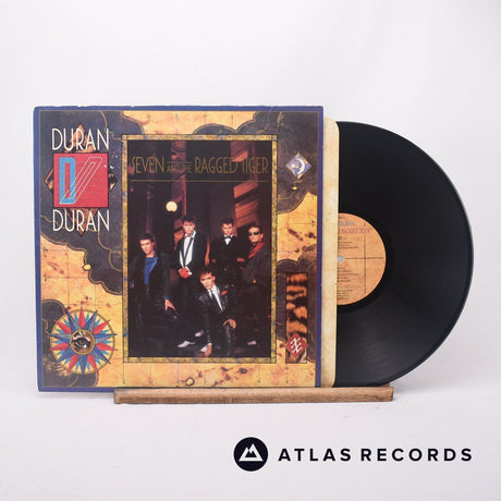 Duran Duran Seven And The Ragged Tiger LP Vinyl Record - Front Cover & Record