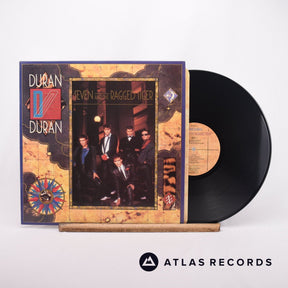 Duran Duran Seven And The Ragged Tiger LP Vinyl Record - Front Cover & Record