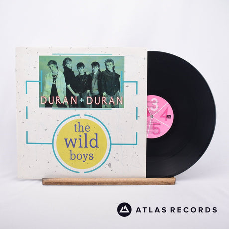 Duran Duran The Wild Boys 12" Vinyl Record - Front Cover & Record