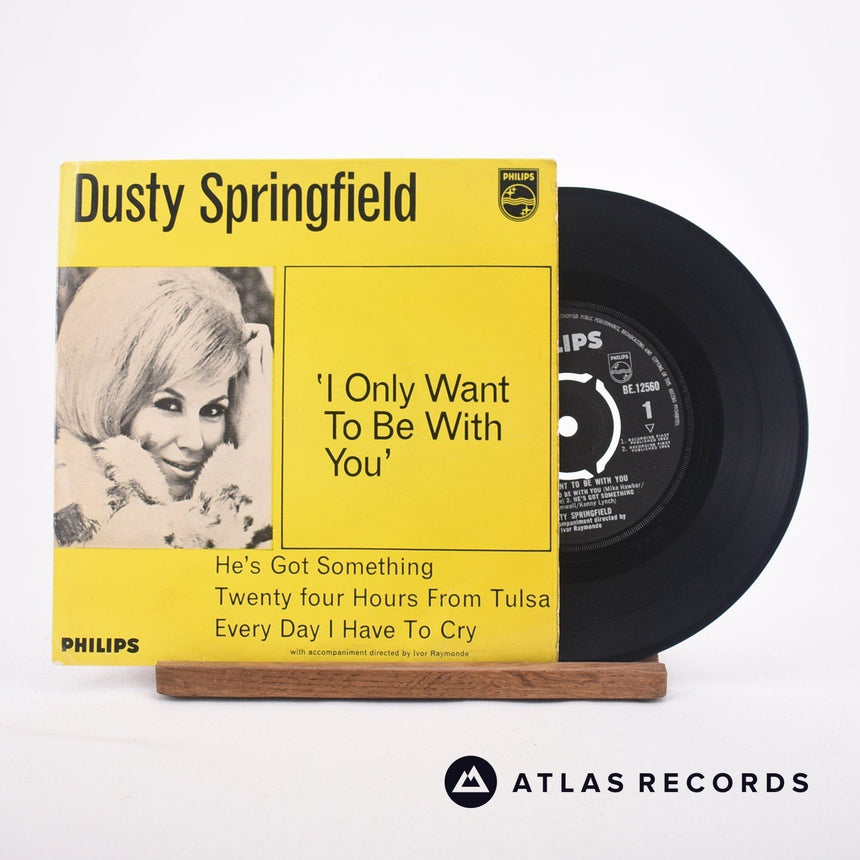 Dusty Springfield I Only Want To Be With You 7" Vinyl Record - Front Cover & Record