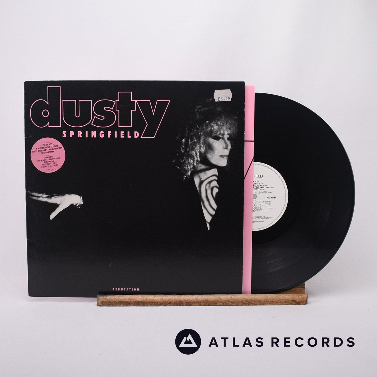 Dusty Springfield Reputation LP Vinyl Record - Front Cover & Record