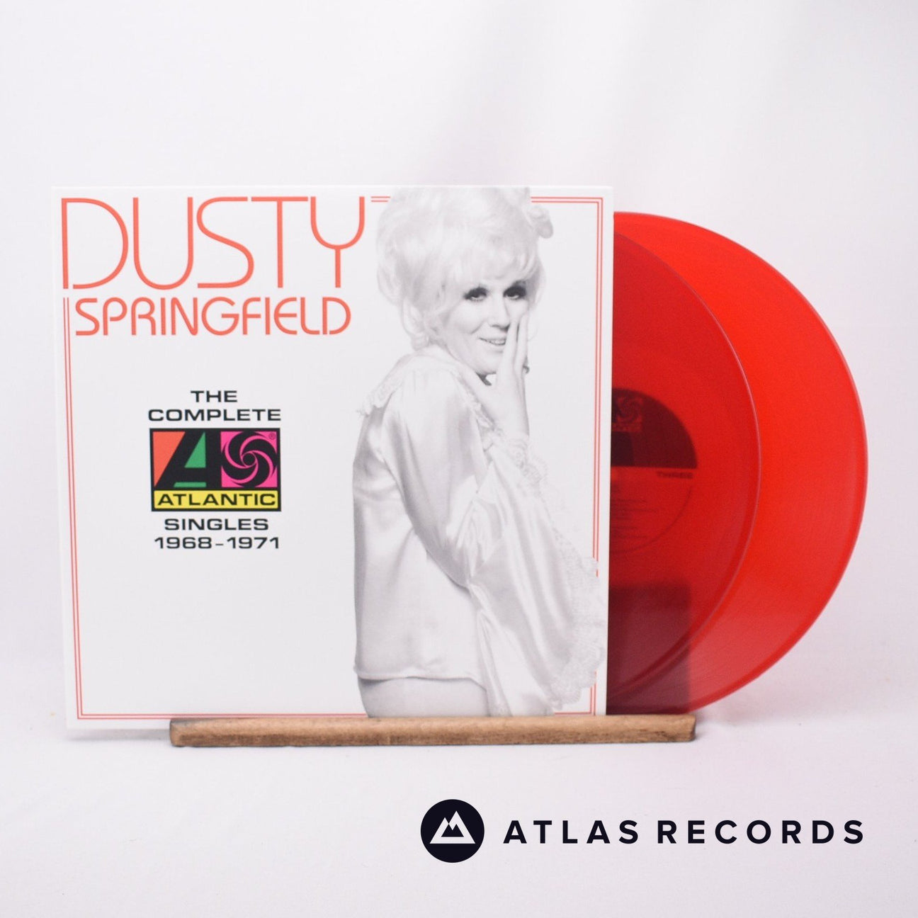 Dusty Springfield The Complete Atlantic Singles 1968-1971 2 x LP Vinyl Record - Front Cover & Record